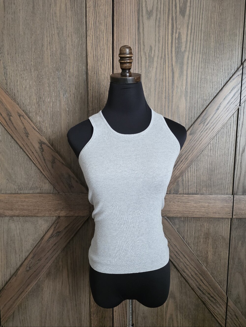 Le Superbe Ribbed Crew Tank Top